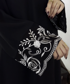 Alternative view of نص كلوش بتدخيلة ورود بيضاء-1380