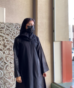 Alternative view of عباية نص كلوش بتدخيلة مميزة-44