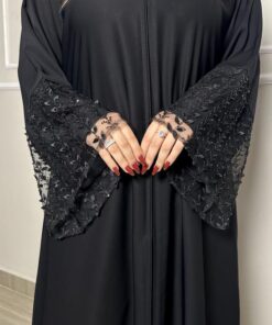 Alternative view of عباية نص كلوش بتدخيلة فخمة-951