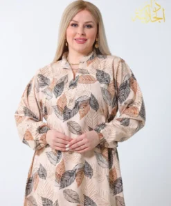 دار الجلابية - عباية كتان مشجر