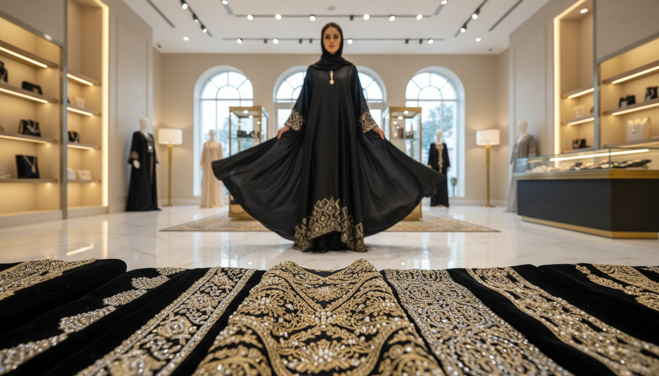 عبايات سعودية فاخرة عالية الجودة