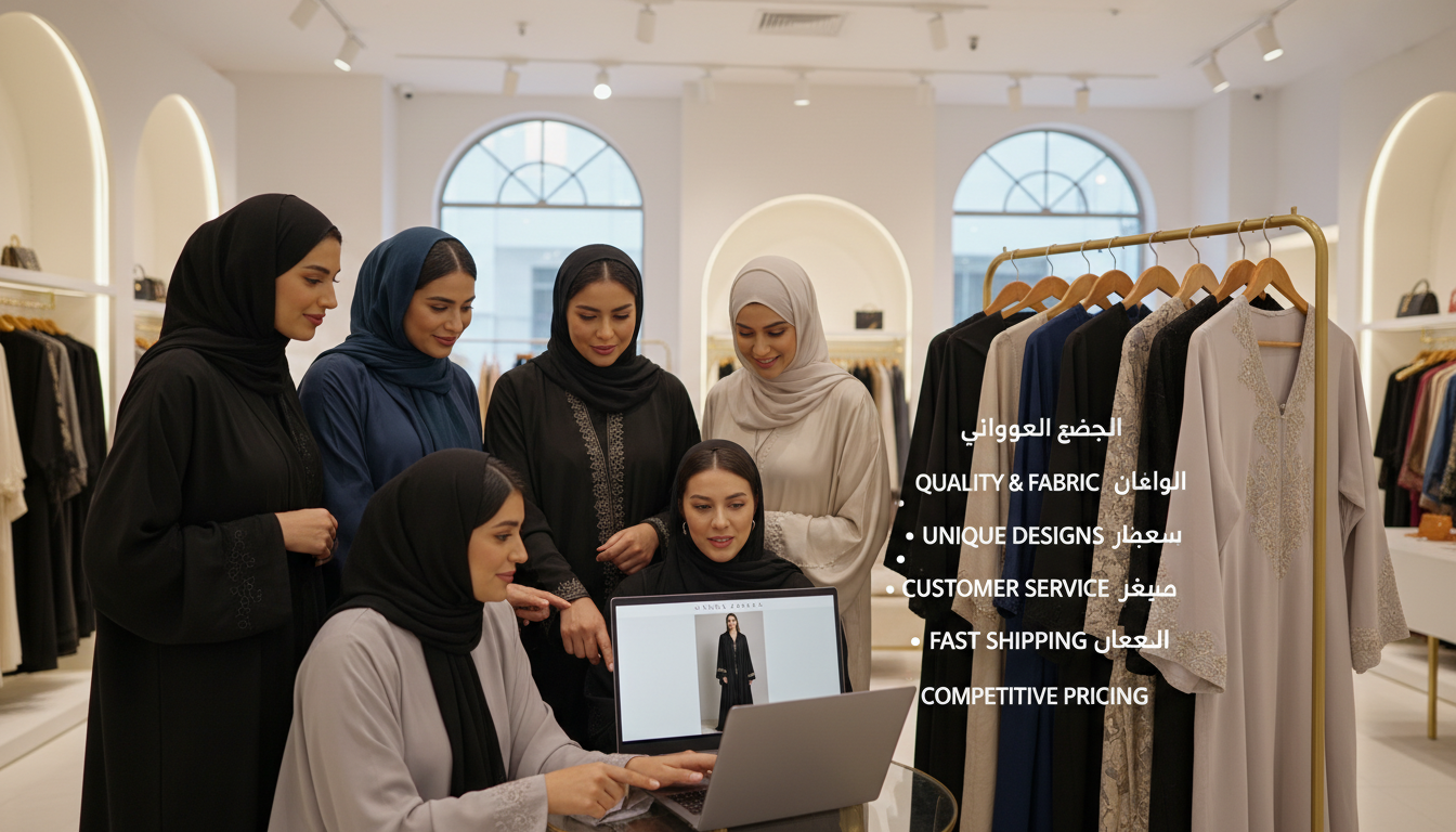 معايير اختيار افضل متجر عبايات اون لاين